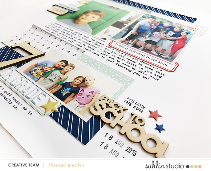 hybrid scrapbooking layout created by theresa moxley featuring September 2019 FREE Template by Sahlin Studio