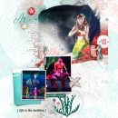 Life is the Bubbles Disney Princess Ariel Little Mermaid digital Project Life scrapbook layout using Project Mouse (Princess) Ariel | Kit & Journal Cards by Britt-ish Designs and Sahlin Studio