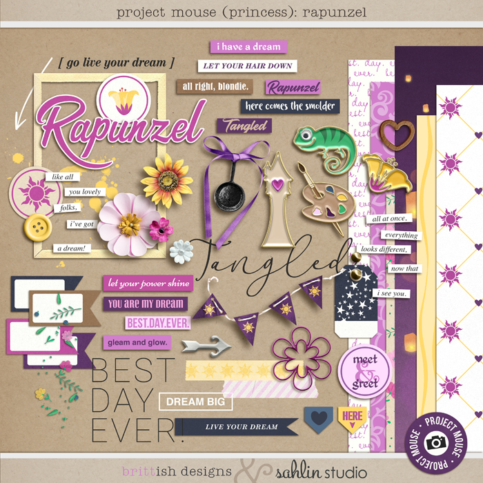 5 Scrapbook Disney Princess Layouts - Tips to Create Your Own