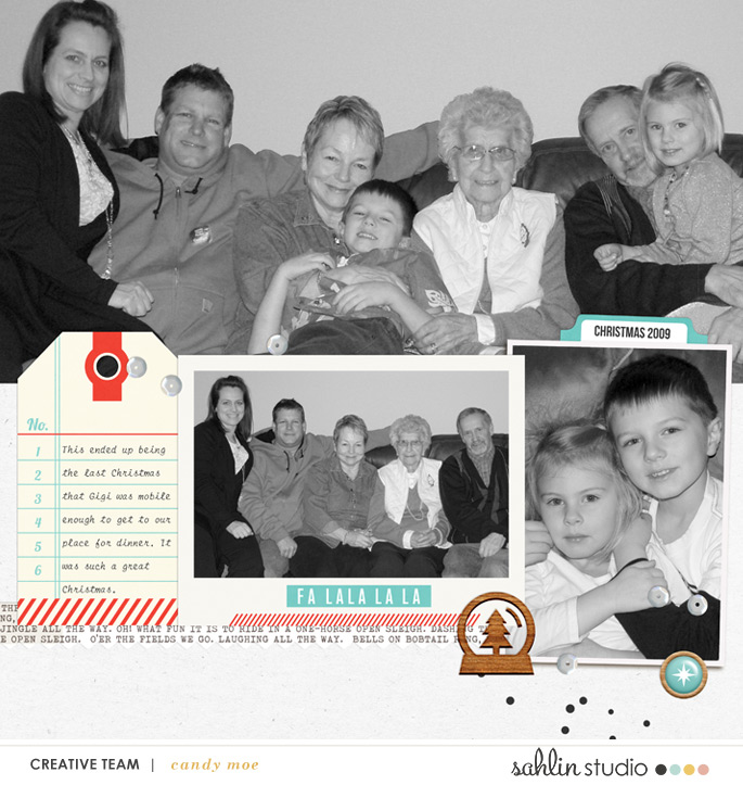 digital scrapbooking layout created by ctmm4 featuring Oh What Fun by Sahlin Studio