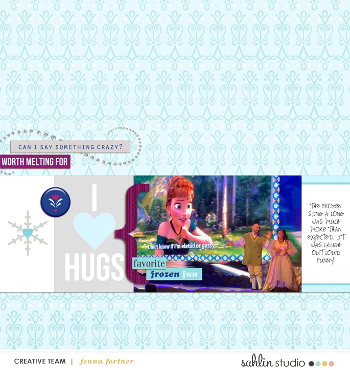 digital scrapbooking layout created by jenna featuring Project Mouse (Ice) by Sahlin Studio and Britt-ish Designs