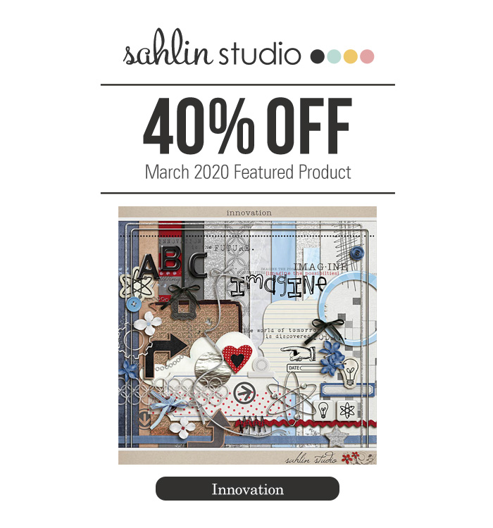 Sahlin Studio  Digital Scrapbooking DesignsHot Trends from Paper