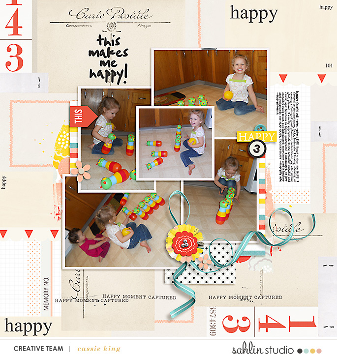 Sahlin Studio, Digital Scrapbooking DesignsFREE Digital Scrapbooking  Template / Sketch, March '20 - Sahlin Studio