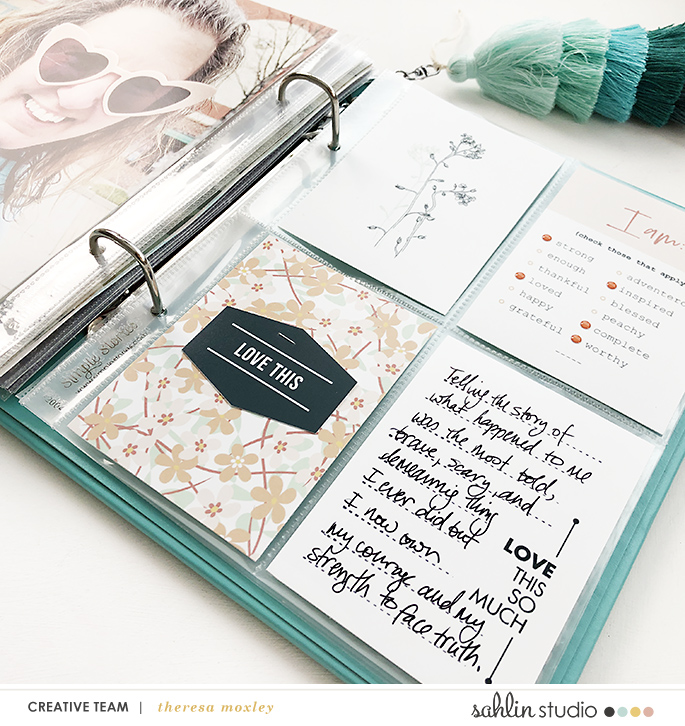 I am and Favorites Right Now - All About Me (Journal Cards and Word Art) by Sahlin Studio