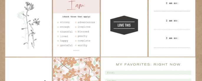 All About Me (Journal Cards and Word Art) by Sahlin Studio - Perfect for scrapbooking things all about the person behind the camera for your Travel Notebook or Project Life album!