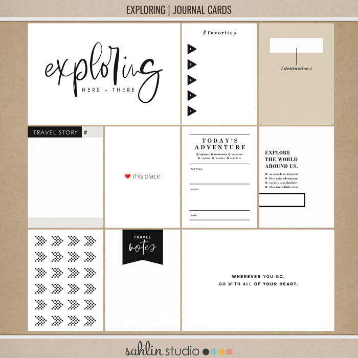 Exploring (Journal Cards)