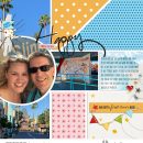 digital scrapbooking layout created by jenna featuring July 2020 FREE Template by Sahlin Studio