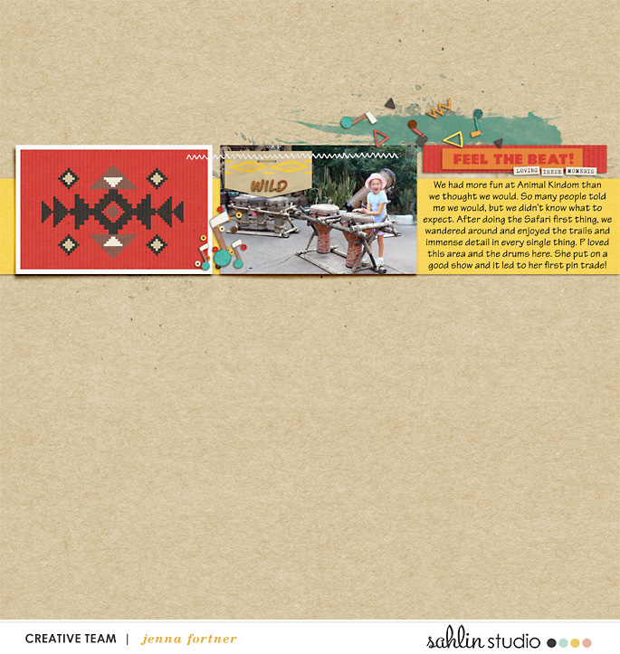 digital scrapbooking layout created by jenna featuring Project Mouse (Animal) by Britt-ish Designs and Sahlin Studio
