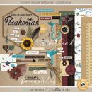 Project Mouse (Princess) Pocahantas | Kit by Britt-ish Designs and Sahlin Studio - Perfect for documenting Disney Pocahontas, Fall or other magical moments in your Project Life / Project Mouse album!!