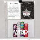 These are a few of my favorite things about Christmas - Holiday Favorites digital scrapbooking Project Life layout using Favorite Things (Journal Cards) by Sahlin Studio