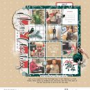 Merry Christmas Cheer digital scrapbooking layout using Favorite Things (Journal Cards) by Sahlin Studio