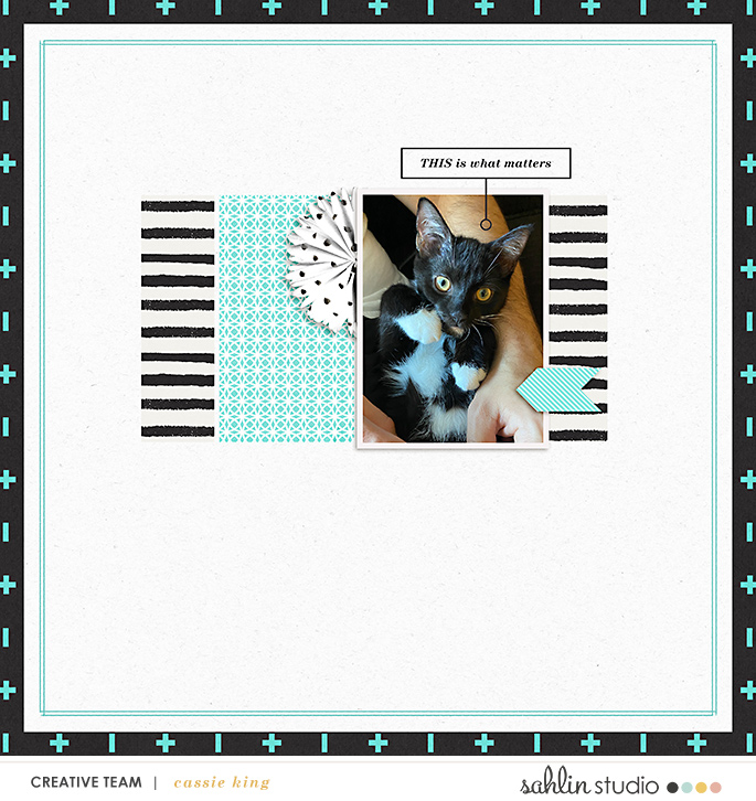 Sahlin Studio, Digital Scrapbooking DesignsFREE Digital Scrapbooking  Template / Sketch, December '20 - Sahlin Studio