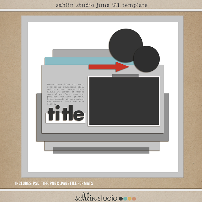 Sahlin Studio FREE June 2021 Template