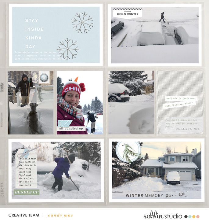 digital scrapbooking layout created by ctmm4 featuring Winter Stories by Sahlin Studio