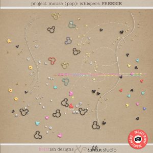 Project Mouse (Pop) Whispers FREEBIE by Sahlin Studio