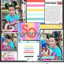 Disney So YUMMY scrapbook layout using Project Mouse (Pop) Extras by Britt-ish Designs