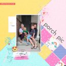 Porch Pic Digital scrapbook layout using Project Mouse (Pop) Extras by Britt-ish Designs