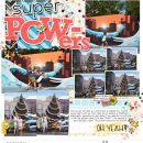 Disney Super Powers scrapbook Project Life layout using Project Mouse (Pop) Extras by Britt-ish Designs
