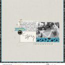 Disney Tea Cups Spin Digital scrapbook layout using Project Mouse (Pop) Extras by Britt-ish Designs