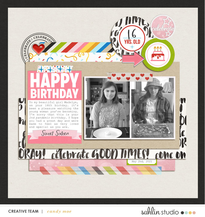 Sahlin Studio  Digital Scrapbooking DesignsFREE Digital Scrapbook