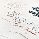 December Daily Days (Numbers) by Sahlin Studio - Perfect for scrapbooking your December Daily, Document Your December, Project Life and Christmas albums!!