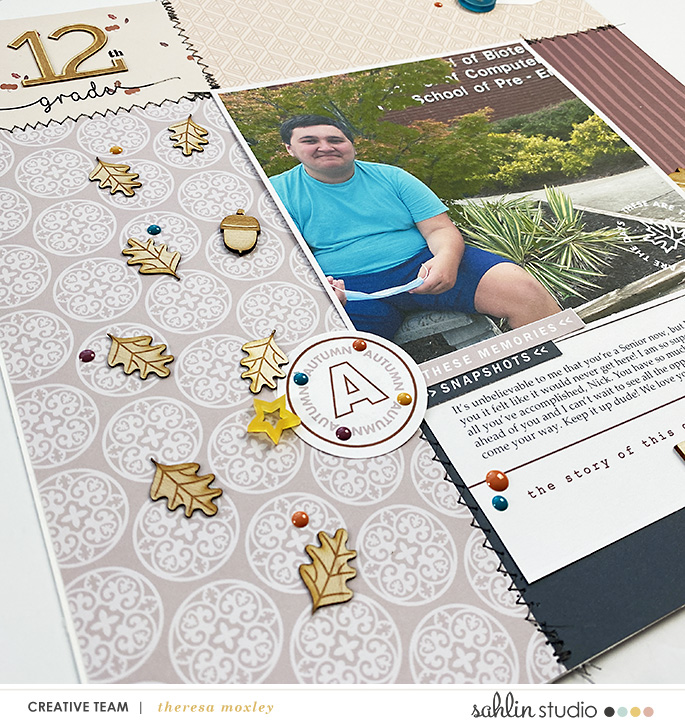digital scrapbooking layout created by theresa moxley featuring June '22 FREE Template by Sahlin Studio
