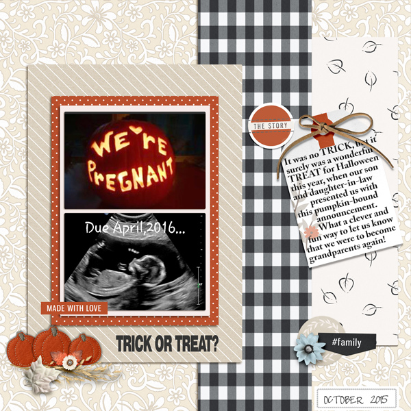 digital scrapbooking layout created by Lillyia featuring August '22 FREE Template by Sahlin Studio