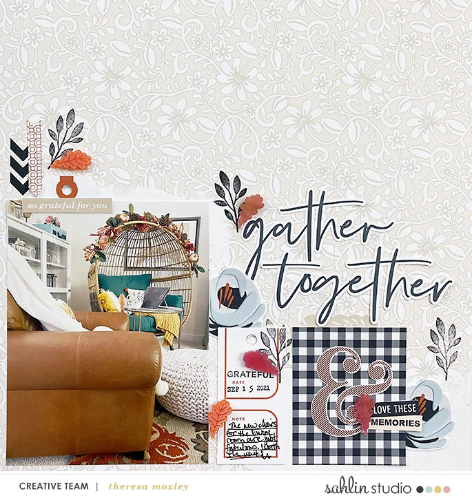 Sahlin Studio, Digital Scrapbooking DesignsFREE Digital Scrapbooking  Template / Sketch, December '20 - Sahlin Studio