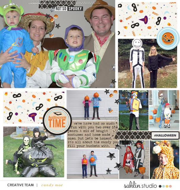 digital scrapbooking layout created by Candy Moe featuring Project Mouse (Halloween) by Sahlin Studio and Britt-ish Designs