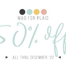 Mad for Plaid by Sahlin Studio