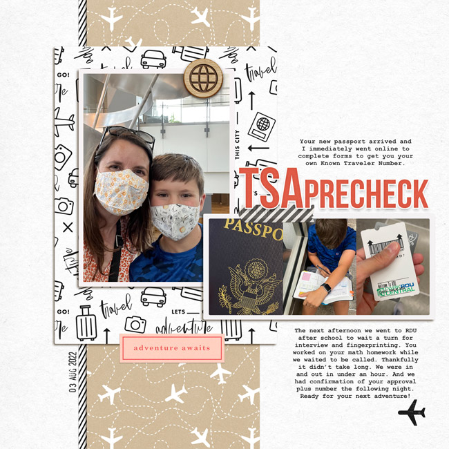 digital scrapbooking layout created by spcoggs featuring November '22 Free Template by Sahlin Studio
