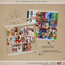 The Ultimate Round Trip Ticket Bundle by Britt-ish Designs and Sahlin Studio