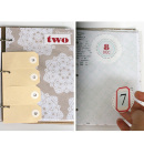 album featuring December Daily Numbers and Brown Paper Packages (Papers) by Sahlin Studio