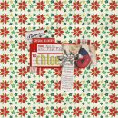 layout featuring Kitschy Christmas Journalers by Sahlin Studio