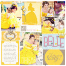 Disney Project Life page created by britt featuring Project Mouse Princess by Sahlin Studio & Britt-ish Designs