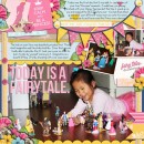 Disney Project Life page created by fonnetta featuring Project Mouse Princess by Sahlin Studio & Britt-ish Designs