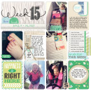 Digital Project Life page created by britt featuring "Down the Lane" by Sahlin Studio-1