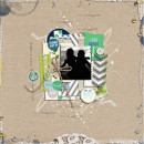 Digital Scrapbook page created by margelz featuring "Down the Lane" by Sahlin Studio