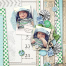 Digital Scrapbook page created by wendy85 featuring "Down the Lane" by Sahlin Studio-2