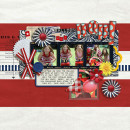 Digital Scrapbook page created by kristasahlin featuring "Country Fair Picnic" by Sahlin Studio