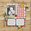 Digital Scrapbook Layout by jasmin featuring Apple Orchard by Sahlin Studio