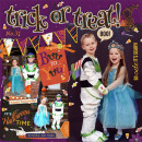 trick or treat page by QuiltyMom using Project Mouse: Halloween Edition by Sahlin Studio & Britt-ish Designs