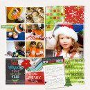 Christmas project life layout by amberr-l using Project Mouse: Christmas by Britt-ish Designs & Sahlin Studio