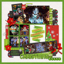 Christmas Disney layout by zippyoh using Project Mouse: Christmas by Britt-ish Designs & Sahlin Studio