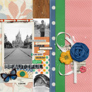 wonderful layout created by PuSticks featuring A Wonderful Day by Sahlin Studio