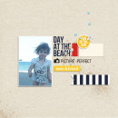 Beach Digital Scrapbook Page by MlleTerraMoka using Project Mouse (At Sea): Bundle by Britt-ish Designs & Sahlin Studio