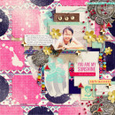 digital scrapbooking layout created by icajovita featuring Aztec Summer by Sahlin Studio