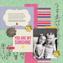 digital scrapbooking layout created by Teresa featuring Aztec Summer by Sahlin Studio