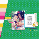 Digital Scrapbook Layout by dianeskie using Life Is Better With You Mini Kit by Sahlin Studio