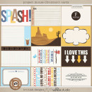 Project Mouse (Frontier): Journal Cards by Britt-ish Designs and Sahlin Studio - Perfect for scrapbooking / project life your magical memories from Frontierland at Disney
